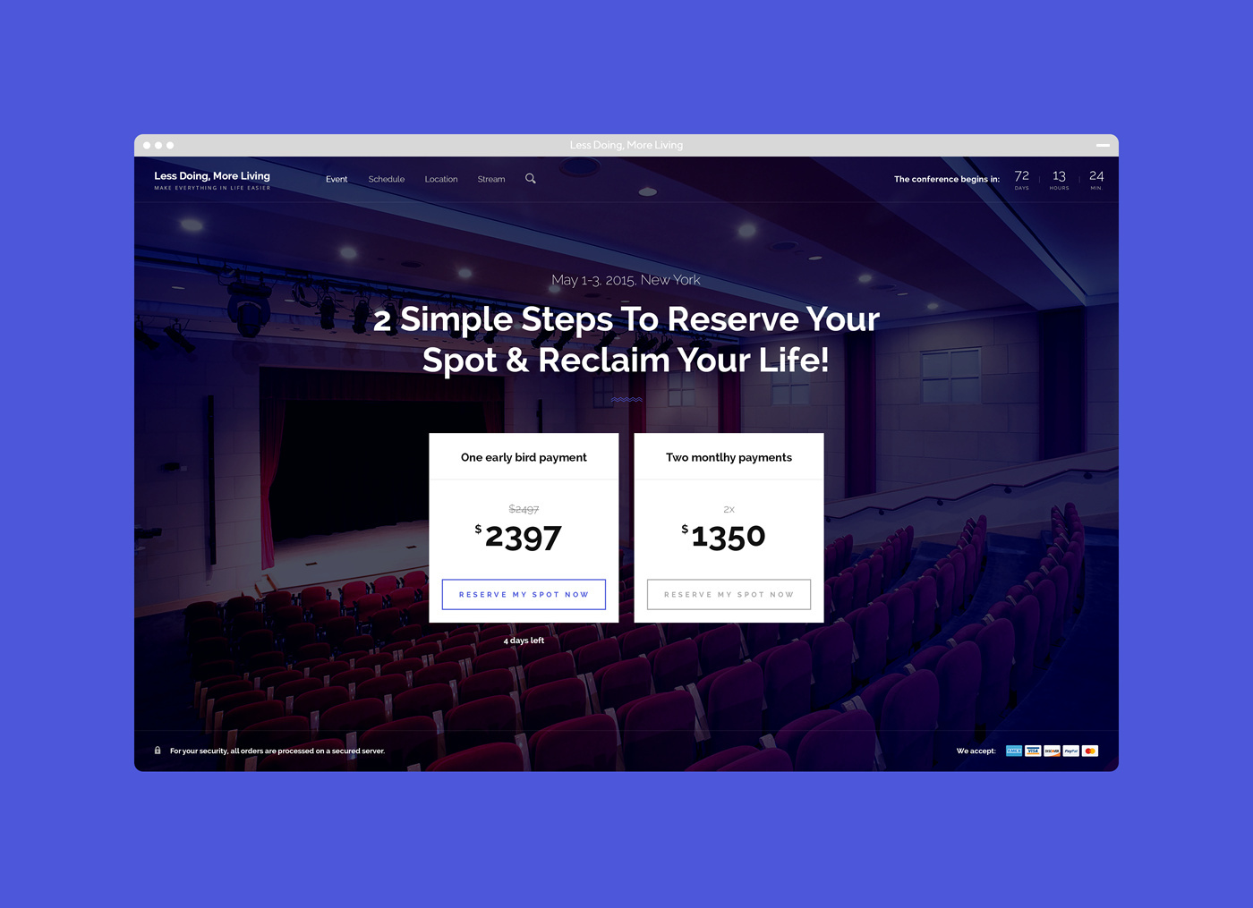 Less Doing, More Living Case Study